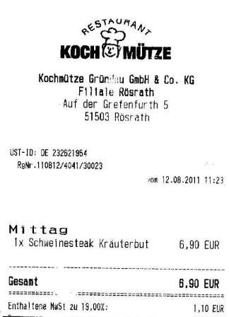 ecsi Höffner Kochmütze Restaurant
